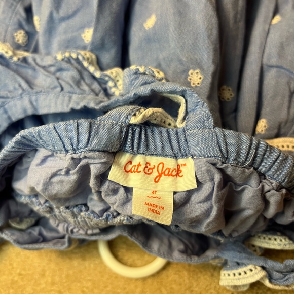 Cat & Jack Chambray Dress 4T - Picture 5 of 5